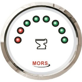 Resim Mors Dijital Atık Su Göstergesi Beyaz 12-24V 55Mm Beyaz 