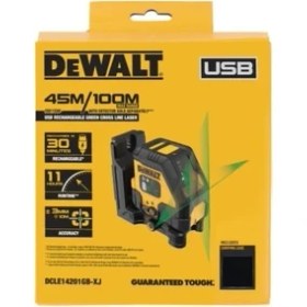 Resim Dewalt DCLE14201GB-XJ Yeşil Çizgi Otomatik Lazer Hizalama 