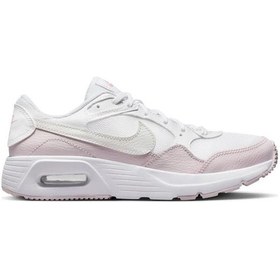 Resim Nike Air Max Sc Gs Cz5358-115 Beyaz Kadın Spor Ayakkabı Beyaz 