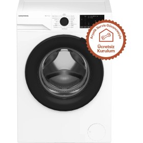 Resim Grundig GPWM 91613 A 1000 Devir 9 kg Çamaşır Makinesi 