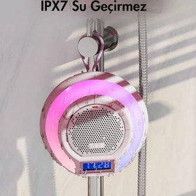 Resim Tribit AquaEase IPX7 Su Geçirmez, 18 Saat Oynatma Süresi Dahili Mikrofon Işıklı Hoparlör Pembe 