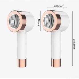 Resim Tenfowee Şarj Edilebilir 2'li Tüy Toplayıcı Ve Temizleyici - Usb Kablolu Beyaz Kumaş Bakım Aleti 