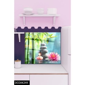 Resim Ne Verelim Size Cam Ocak Arkası Koruyucu | Nilüfer 