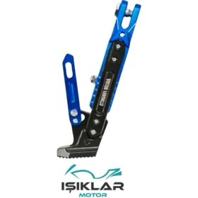 Resim Hsb Gilera Runner 180 Mavi Metal Ayaklık Yükseklik Ayarlı MAY1941 