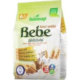 Resim Hünnap Keçisütlü Vitaminli Bebe Bisküvisi 200gr 
