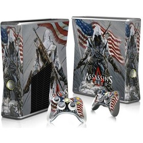 Resim Aircraft Jzcat Xbox360 Slim Konsol Tam Gövde Çıkartması Ve Joystick Çıkartması-28 