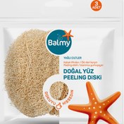 Resim Balmy Doğal Kabak 3’lü Yüz Peeling Diski 