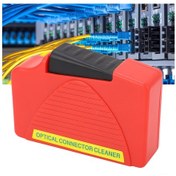 Resim Moveevo Kırmızı Abs Fiber Optik Temizleme Kutusu - Sc/fc/lc/st Uyumlu, 550+ Kullanim, Alkolsuz, Hacsi Ve Taşınabilir - Optik Fiber Uç Temizleyici Aleti 