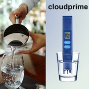 Resim Cloud Prime Mini Su Kalitesi Test Cihazı - Ev Kullanımı İçin Taşınabilir Mavi Dijital Cihaz, Pil ile Çalışır, Montaj Gerektirmez, İç Mekan Su Testi, Şarj Edilemeyen Pil, Su Kalitesi Kontrol Cihazı | Dijital Ekran Cihazı | Kompakt Boyut, Su Kalitesi Test Cihazı 