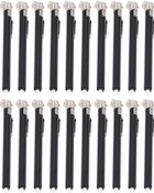 Resim Jeehugo 20 Adet Portatif Kalem Tipi Lastik Basınç Ölçer, 10-50psı/0.7-3.5bar/70-350kpa, Araba-motosiklet Bakım Aracı, Hassas Ölçüm, Dayanıklı Çelik 