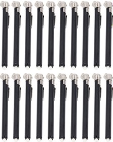 Resim Jeehugo 20 Adet Portatif Kalem Tipi Lastik Basınç Ölçer, 10-50psı/0.7-3.5bar/70-350kpa, Araba-motosiklet Bakım Aracı, Hassas Ölçüm, Dayanıklı Çelik 