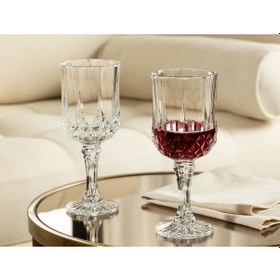 Resim Madame Coco Audrey 4'lü Uzun Boy Şarap Kadehi Seti 220 Ml 