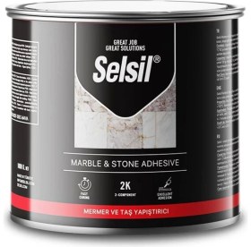 Resim Selsil Mermer - Taş Teneke Seramik Yapıştırıcı 250GR 