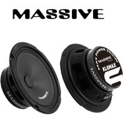 Resim Massive Ms-kl6max 16 Cm Oto Midrange Hoparlör Deprem Serisi Çifti 600wat-200w Rms 