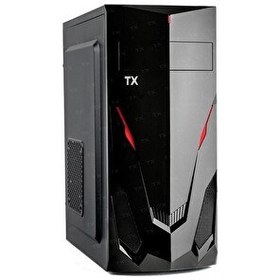 Resim TX K3 300W USB 2.0 Piano Siyah ATX TXCHK3P300 