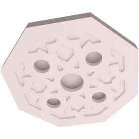 Resim Motifpiyer Tavan Spot Göbek TSG-14 Altıgen 56 CM 