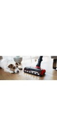 Resim Bosch Unlimited Proanimal Serie 6 Şarjı Süpürge Başlığı Kırmızı Renk Işıklı 