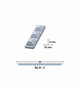 Resim İstanbul Hobi Bükülebilir Esnek Çıta 65cm Eç-31-2 