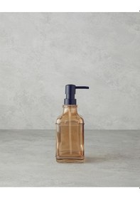 Resim English Home Polina Cam Banyo Sıvı Sabunluk Amber Amber 