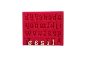 Resim Feyza Design Renkli Silikon Alfabe Kalıp Seti, Eğlenceli ve Yaratıcı Tasarım Malzemesi 