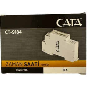 Resim Cata CT-9184 16 Amper Rezerveli Zaman Saati 
