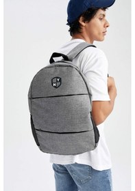 Resim Defacto Unisex Laptop Bölmeli Okul Sırt Çantası Y1369aznsgr4 Gri 