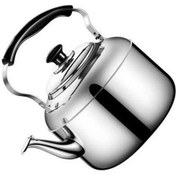 Resim Fortunelane Islık Çayı Su Isıtıcısı Paslanmaz Çelik Kaynar Su Pot Soba Ergonomik Tutamak İndüksiyon Uyumu Uyumlu Güvenli Sondaj 