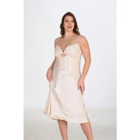 Resim Giyim 2li Fildişi Sabahlık Takımı Bigsize 6222 Beruflic 