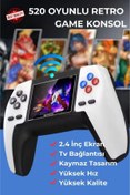 Resim Aydoganticaret44 P5 Uyumlu Taşınabilir 520 Oyunlu Kablosuz Oyun Konsolu Atari Oyun Konsolu Game Stick Retro Konsol 