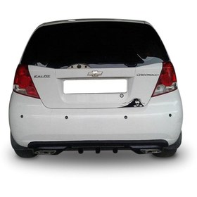 Resim Universal Chevrolet Kalos Difüzör Arka Tampon Çift Egzoz Çıkışlı 