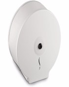 Resim KG-GOLDPAPER Paslanmaz Çelik Beyaz Renk Mini Jumbo Rulo Tuvalet Kağıt Dispanseri Banyo Ve Lavabo Aparatı 0965w 