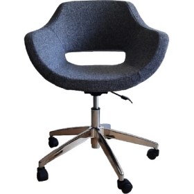 Resim Kamusal Market Büro Sandalyesi Yüksek Piramit Ayaklı 