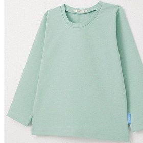 Resim Breeze Erkek Bebek Uzun Kollu Tişört Basic 9 Ay-3 Yaş, Su Yeşili Su Yeşili 