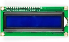 Resim LCD1602 2x16 LCD Ekran (IIC/I2C Haberleşmeli ve Mavi Arka Işıklı) 