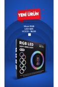 Resim RGB Led Soft Ring Light 30 Cm Led Işık Mj30 