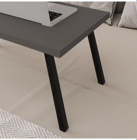 Resim Katlanır Laptop Seyyar Çalışma Masası-laptopmasa01-antrasit 