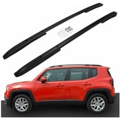 Resim Jeep Renegade 2014 Sonrası Oem Tavan Çıtası Siyah 