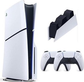 Resim Playstation 5 Slim CD'Lİ +2.Dualsense + Şarj İstasyonu Oyun Konsolu 