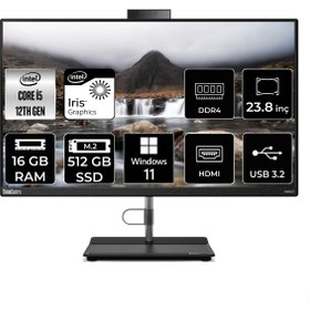 Resim LENOVO THİNKCENTRE NEO 30A i5 1240P 16GB RAM 512GB SSD 23.8" FHD 