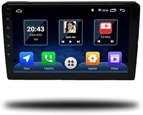 Resim MarTechno Android Multimedya 4GB RAM 64GB Hafıza Peugeot Partner 2012-2018 ile uyumlu 