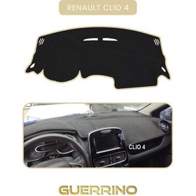 Resim Renault Clio 4torpido Koruma Halısı Bej Kenar 