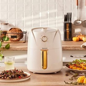 Resim Homend Airfryday 2504H 8 Farklı Programlı, 4,3 Litre Airfryer Krem 