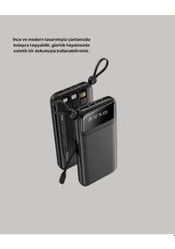 Resim Ceylan Adam 20.000 Mah 4 Çıkışlı Led Göstergeli Hızlı Şarj Powerbank Çok Renkli 