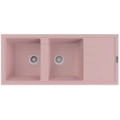 Resim Polex Cristal Lux Granit Eviye P x 116 Pembe 