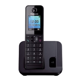Resim PANASONIC Kx-tgh210 Dect Telsiz Telefon Siyah (4375) 