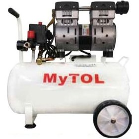 Resim Mytol EWS24 1 Hp 8 Bar 24 LT 45 dB Sessiz Dişçi Kompresörü 