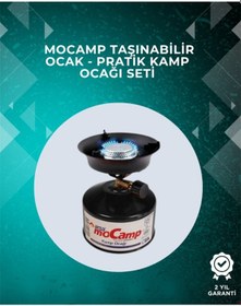 Resim 220 Gr Gaz Tüpüyle 4 Saat Yanabilen Verimli Kamp Ocağı Çok Renkli 