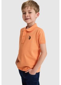 Resim U.s. Polo Assn. Erkek Çocuk Turuncu Tişört Basic 50325608-vr051 