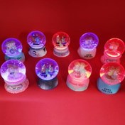 Resim Dekoratif Mini Boy Sevgililer Kar Küresi 