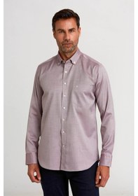 Resim Bisse Erkek Regular Fit Spor Gömlek Kırmızı Gm23k232017 D24 Kırmızı 